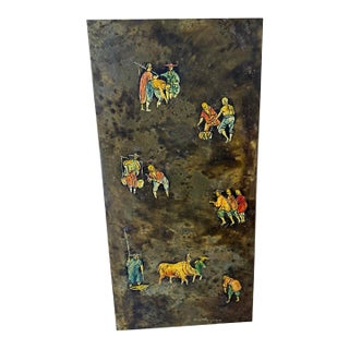 Philip & Kelvin Laverne Chinese Peasants Wall Panel For Sale