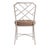 Brown Jordan Brown Jordan Calcutta Side Chair, Dove frame with Fusion Clay fabric For Sale - Image 4 of 11