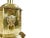 Vintage Brass Lion Floral Portable Table Lamp For Sale - Image 4 of 12