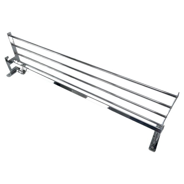 Metal Bauhaus Art Deco Modernist Coat Rack in Chrome, 1930s For Sale - Image 7 of 7