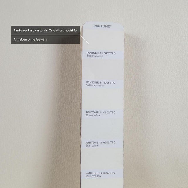 Leather Gaudi Three-Seater Sofa in Cream Beige from Bretz For Sale - Image 5 of 10