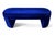 Contemporary Deleite Bench in Blue Velvet from Moanne For Sale - Image 3 of 5