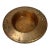 Copper Bowl Handmade Vintage Large With Detail and Handles 17.5" Diameter For Sale