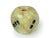 Mid 20th Century Oversized Handcrafted Solid Onyx Stone Dice Paperweight Figurine For Sale - Image 4 of 7