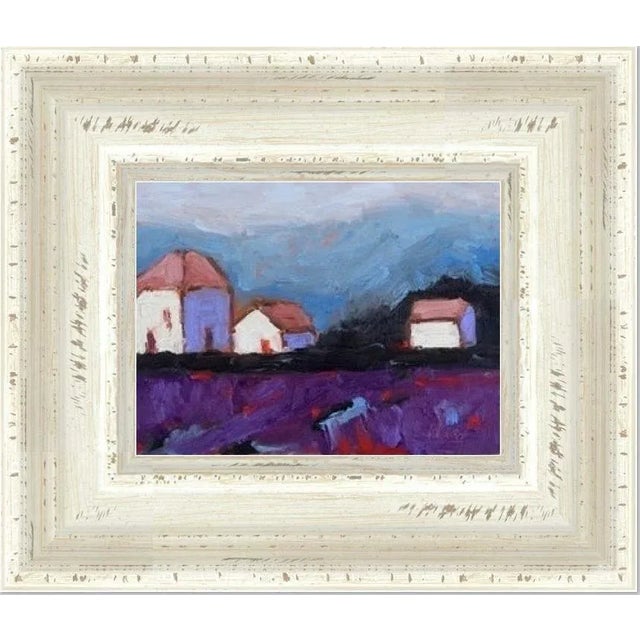 Contemporary Impressionist Style Oil Painting, Late Afternoon Glow For Sale - Image 10 of 12