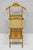 Vintage Mid Century Italian Style Modern Beech Wood Clothing Valet Chair Seat, B For Sale - Image 9 of 18