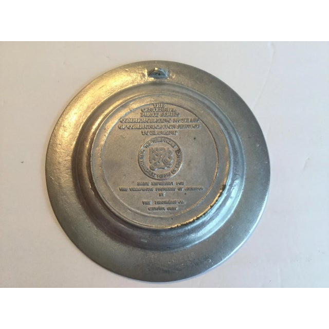 100 Years of Telephony Commemorative Plate For Sale - Image 10 of 13