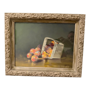 Peaches Still Life - Edward Prichard