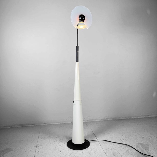 Plastic Vintage Italian Floor Lamp by Giuseppe Ramella for Arteluce, 1980s For Sale - Image 7 of 18