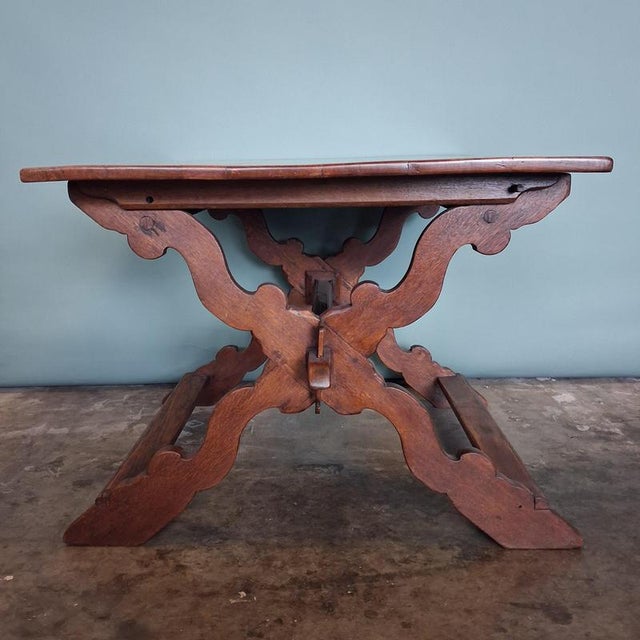 Antique Farmhouse Table in Oak, 18th Century For Sale - Image 5 of 18