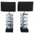 Chrome Curtis Jere Chrome "Skyscraper" Table Lamps, Pair For Sale - Image 8 of 8