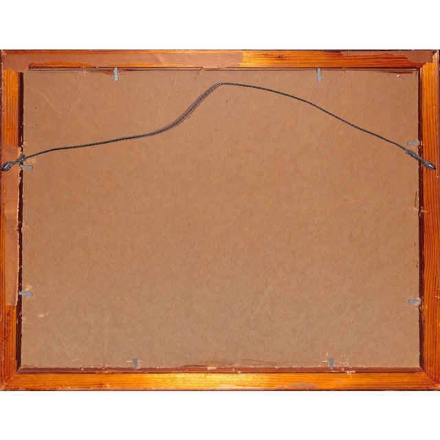 Traditional Paul Desmond Brown Huntsman W/ Pack of Hounds C1937 Watercolor For Sale - Image 3 of 8