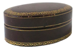 Italian Leather Jewelry Box