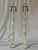White Hand Carved and Polished Solid Rock Crystal Stacked Lamps With Nickel Hardware - a Pair For Sale - Image 8 of 8