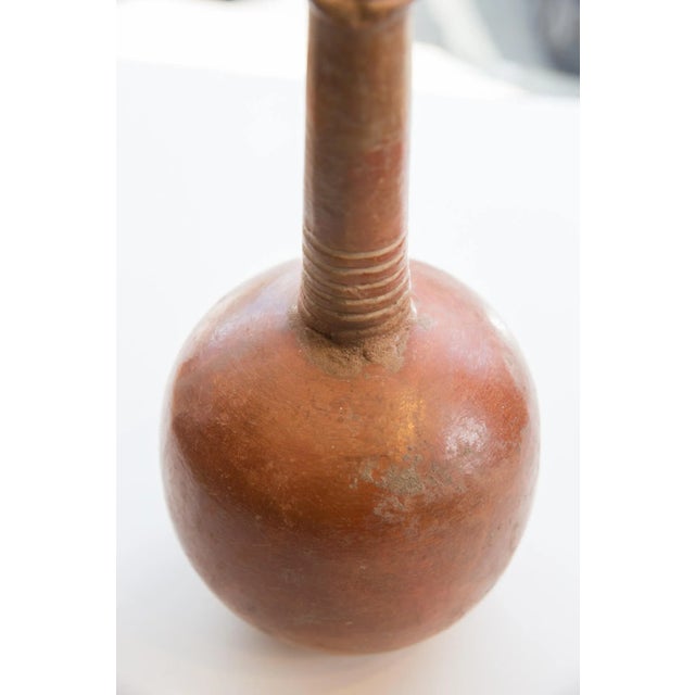 15th Century & Earlier Antique North African Red Slip Ware Vase For Sale - Image 5 of 8