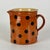 One of a selection of 19th Century French handmade, painted, and glazed pitchers we have in the store. This is the largest...
