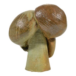 Abstract Stoneware Sculpture For Sale