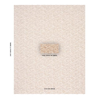 Schumacher Cammie Performance Fabric In Chestnut For Sale