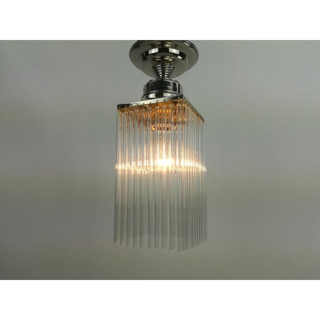 Contemporary Viennese Ceiling Lamp, 1930s For Sale - Image 3 of 6