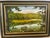 Hudson Valley artist Howard Hopkins Jr landscape oil on canvas painting titled Queen Anns Lace. Actual canvas measuring...