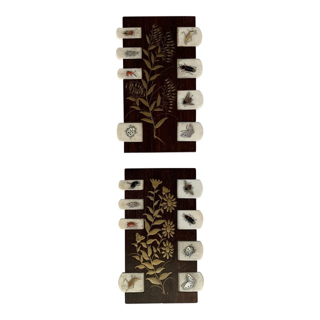 Mid 20th Century Matched Chinese Whist Game Markers- a Pair For Sale