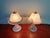 Mushroom Lamps in Marbled Murano Glass, Italy, 1970s, Set of 2 For Sale - Image 4 of 15