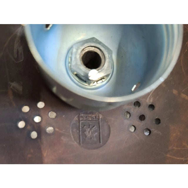 Metal Vintage German Art Deco Ceiling Lamp by Molitor, 1930s For Sale - Image 7 of 8