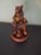 This pipe holder with a bear is a product of England, a bear stander with a brass ashtray on hands, which holds 4 pipes....