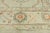 Vintage Light Blue Turkish Oushak Rug - 09'01 X 12'01 For Sale - Image 4 of 8