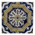 Earthenware Tiles, 1800s, Set of 24 For Sale