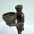 Traditional Antique Bronze Monkey With Basket For Sale - Image 3 of 10