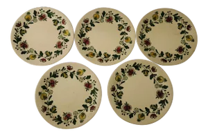 Vintage Johnson Bros Gretchen Set of 5 Bread/ Dessert Plates
