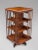 Antique Revolving Bookcase in Walnut, 1860 For Sale - Image 9 of 10
