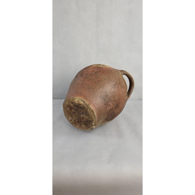 19th Century Puisaye Sandstone Jug, France For Sale - Image 5 of 7