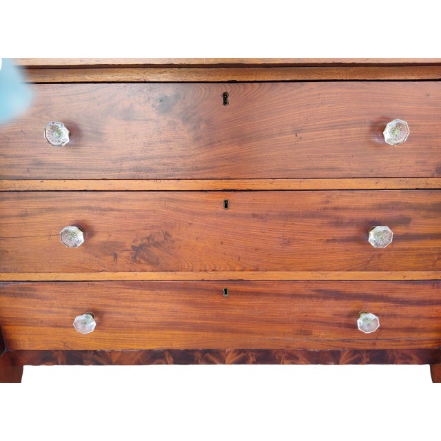 Circa 1840s Empire Chest of Drawers For Sale In San Diego - Image 6 of 11