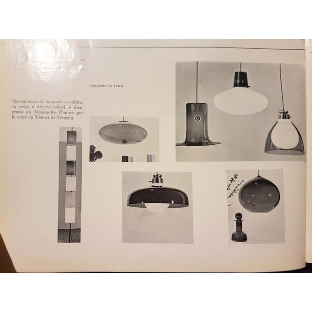 Brass, Orange and White Murano Glass Sconce by Vistosi, 1960s For Sale - Image 15 of 16