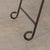 Panoplie Iron Loop Stool, Yellow Linen For Sale - Image 10 of 10