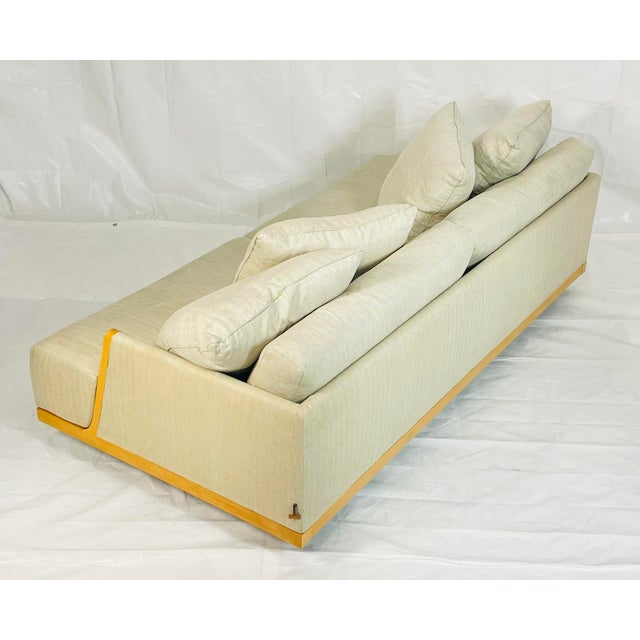 Giorgetti 3 Seater Sofa Made in Italy by Antonello Mosca for Giorgetti, Italian Modern For Sale - Image 4 of 18