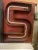 Large Vintage Neon Marquee Letter "S" From Pan-Pacific Auditorium For Sale - Image 4 of 6