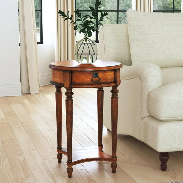 Elegance and versatility make this table a great addition to virtually any space. Crafted from poplar Hardwood solids and...