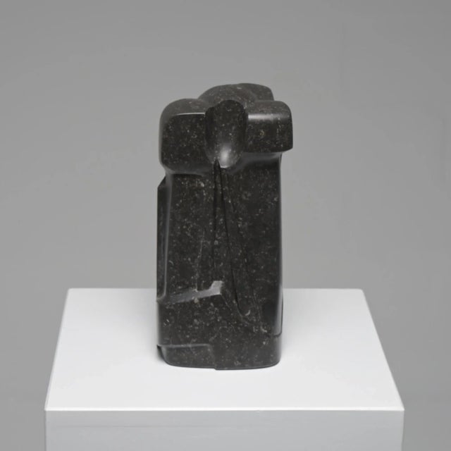 Jan Keustermans, Abstract Sculpture, Belgian Blue Stone For Sale - Image 15 of 18