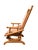 Mid-Century Early American New England Style Solid Maple Platform Rocker For Sale - Image 4 of 10