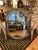 LaBarge Style Tortoiseshell Octagonal Mirror . Nice textures and depth to this designer piece. Perfect for a hallway or...