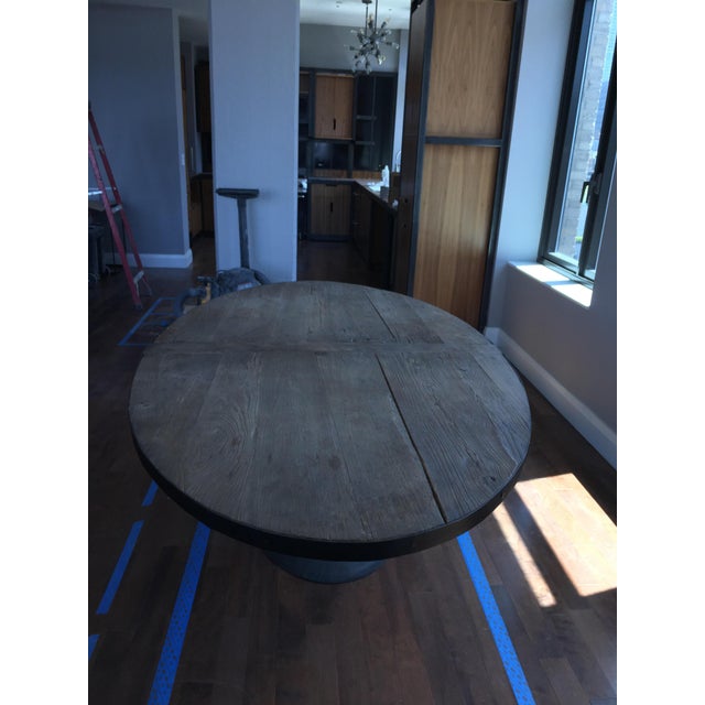 Restoration Hardware Aero Reclaimed Wood Dining Table Chairish