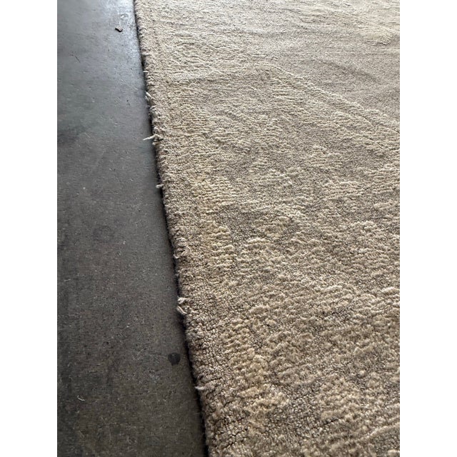 Textile 9ft 2in × 11ft11in Pottery Barn Kenley Hand-Tufted Area Rug For Sale - Image 7 of 12