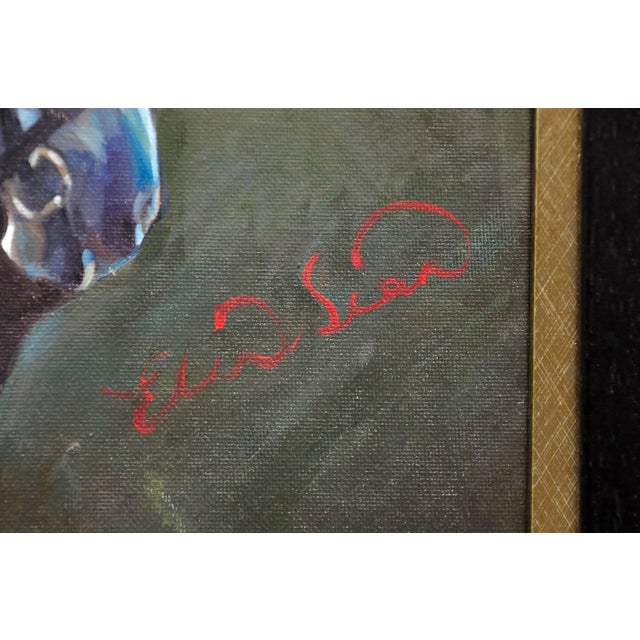 Elin Sian Blake, The Hosts of Rebecca after Alexander Cordell, 21st Century, Oil on Canvas For Sale - Image 3 of 18