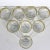 Glass Vintage Minton by Tiffin Franciscan Juice Glasses With Gold Rim- Set of 8 For Sale - Image 7 of 9