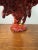 Large Porcelain Rooster Figurine Red Paisley Bandana Farmhouse Country Decor For Sale - Image 9 of 14