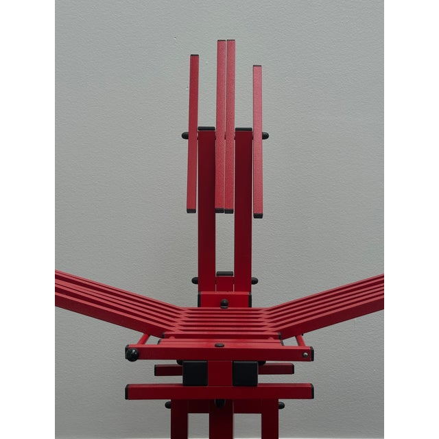 2000 - 2009 Attributed to Anacleto Spazzapan - Chair - Aluminium - Chair Italy Contemporary - 2000-2010 For Sale - Image 5 of 9
