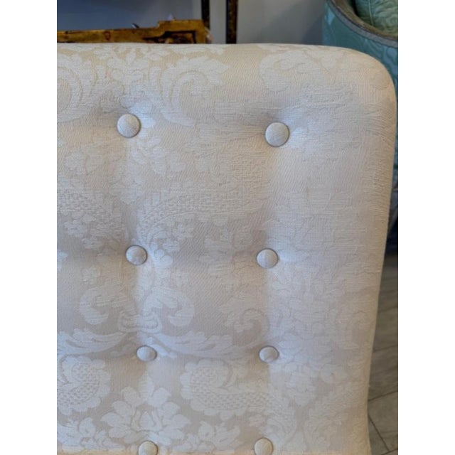 Dunbar Furniture 1960s Pair of Edward Wormley for Dunbar Slipper Chairs Signed For Sale - Image 4 of 8